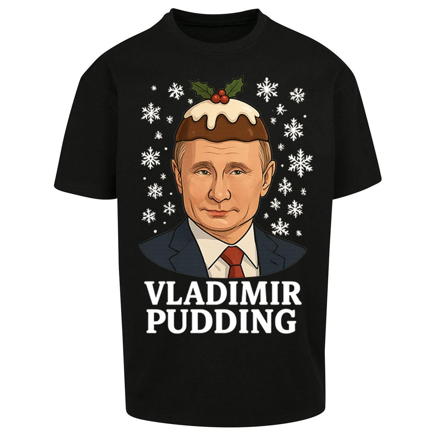 Vladimir Putin Christmas Oversized T Shirt