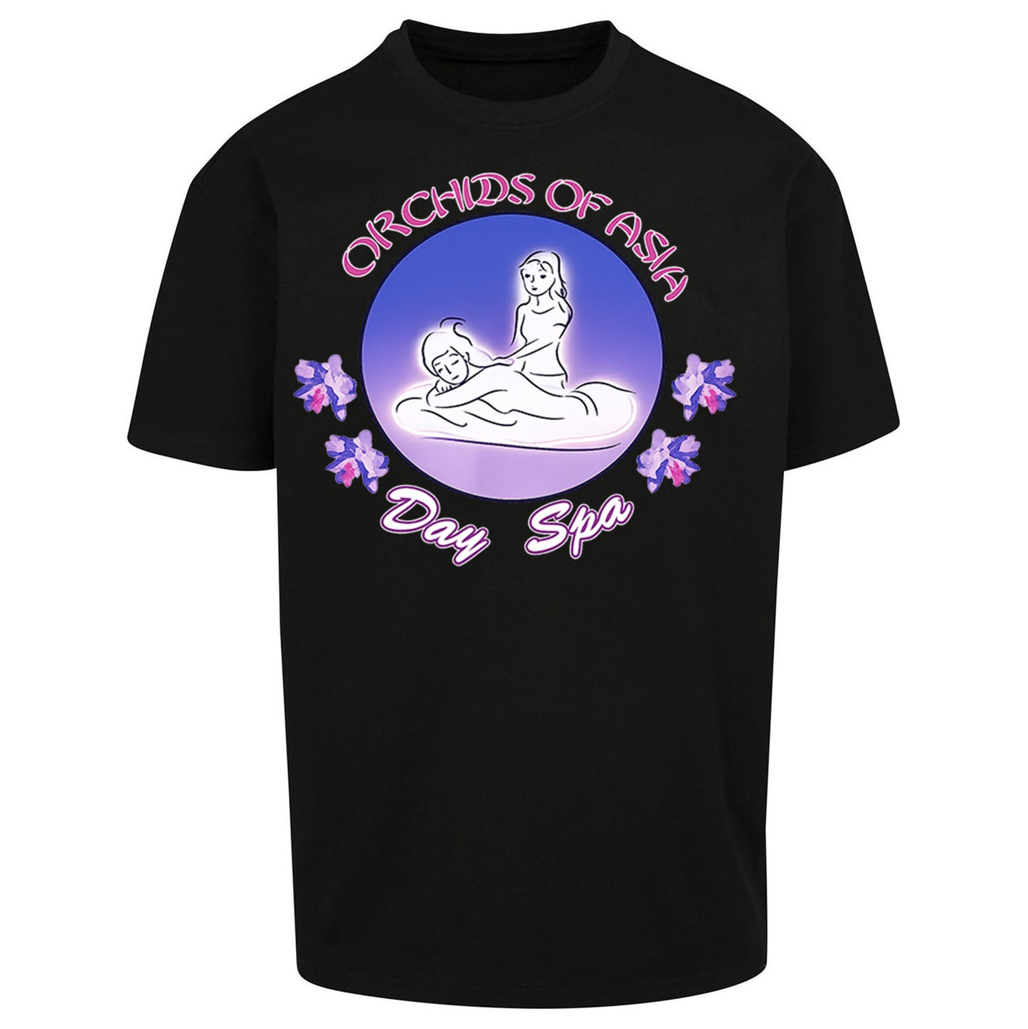 Orchids of Asia Day Spa Oversized T Shirt 
