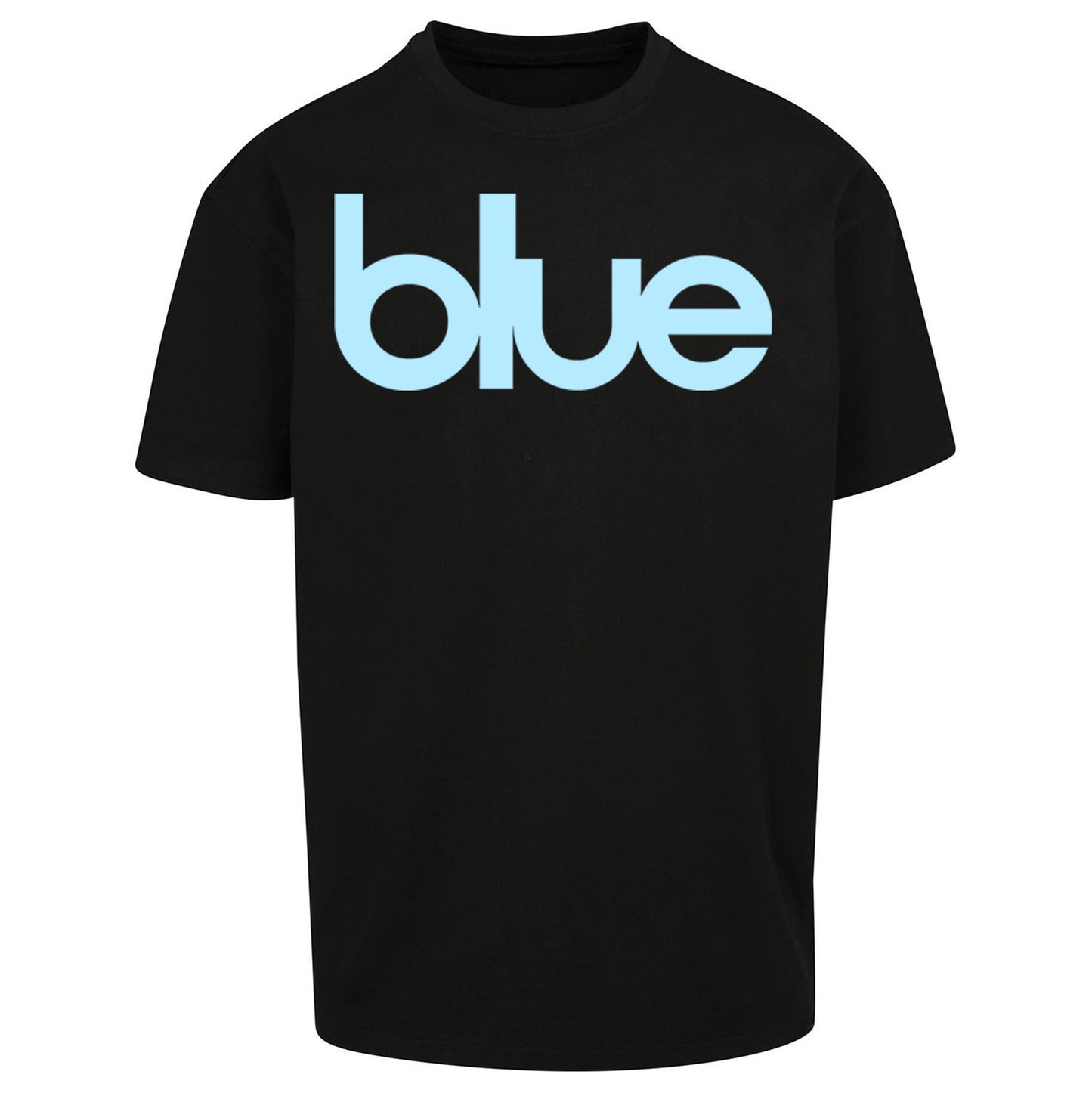 Blue Blur Robbie Williams Oversized T Shirt