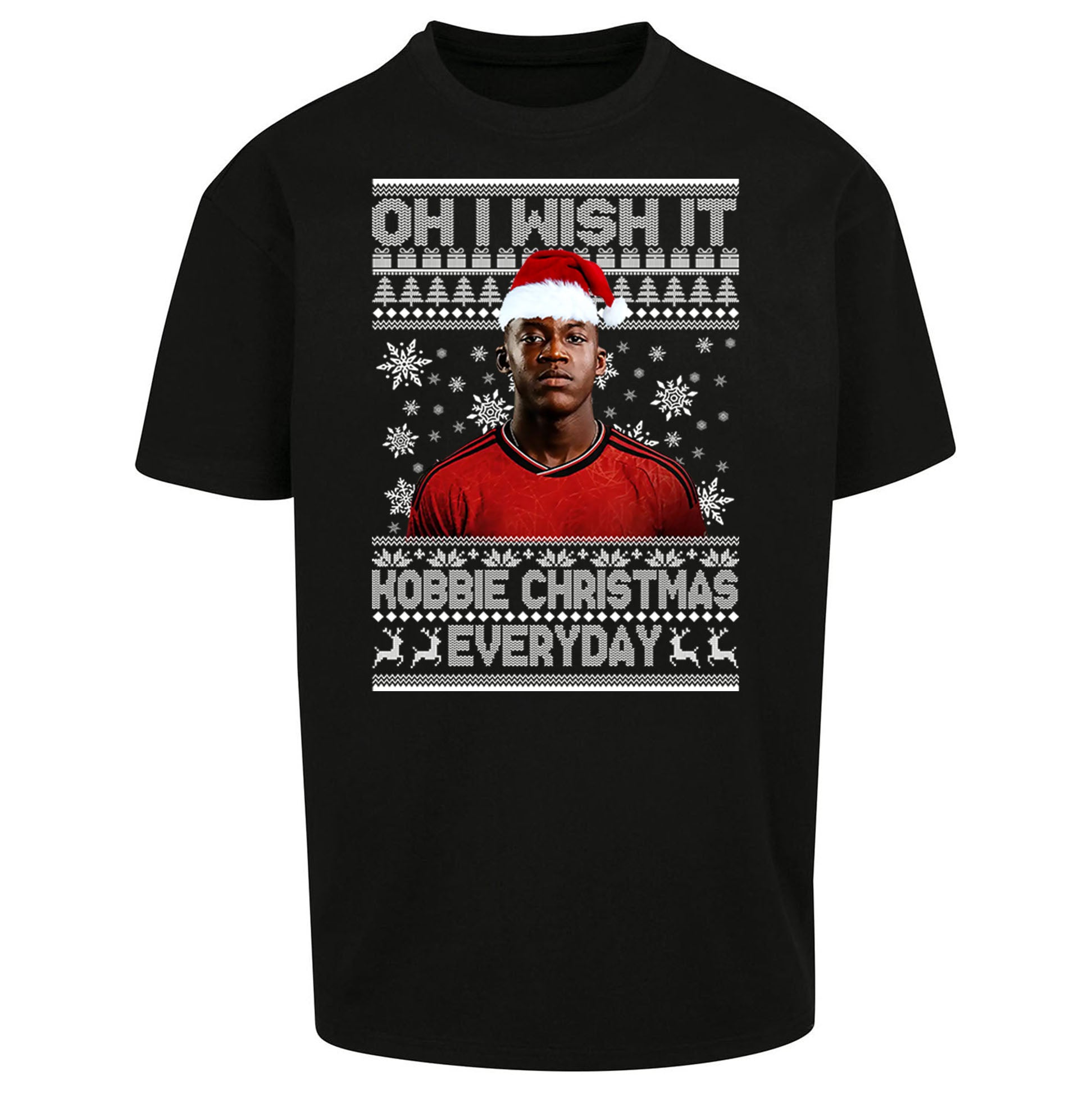 Kobbie Mainoo Christmas Oversized T Shirt