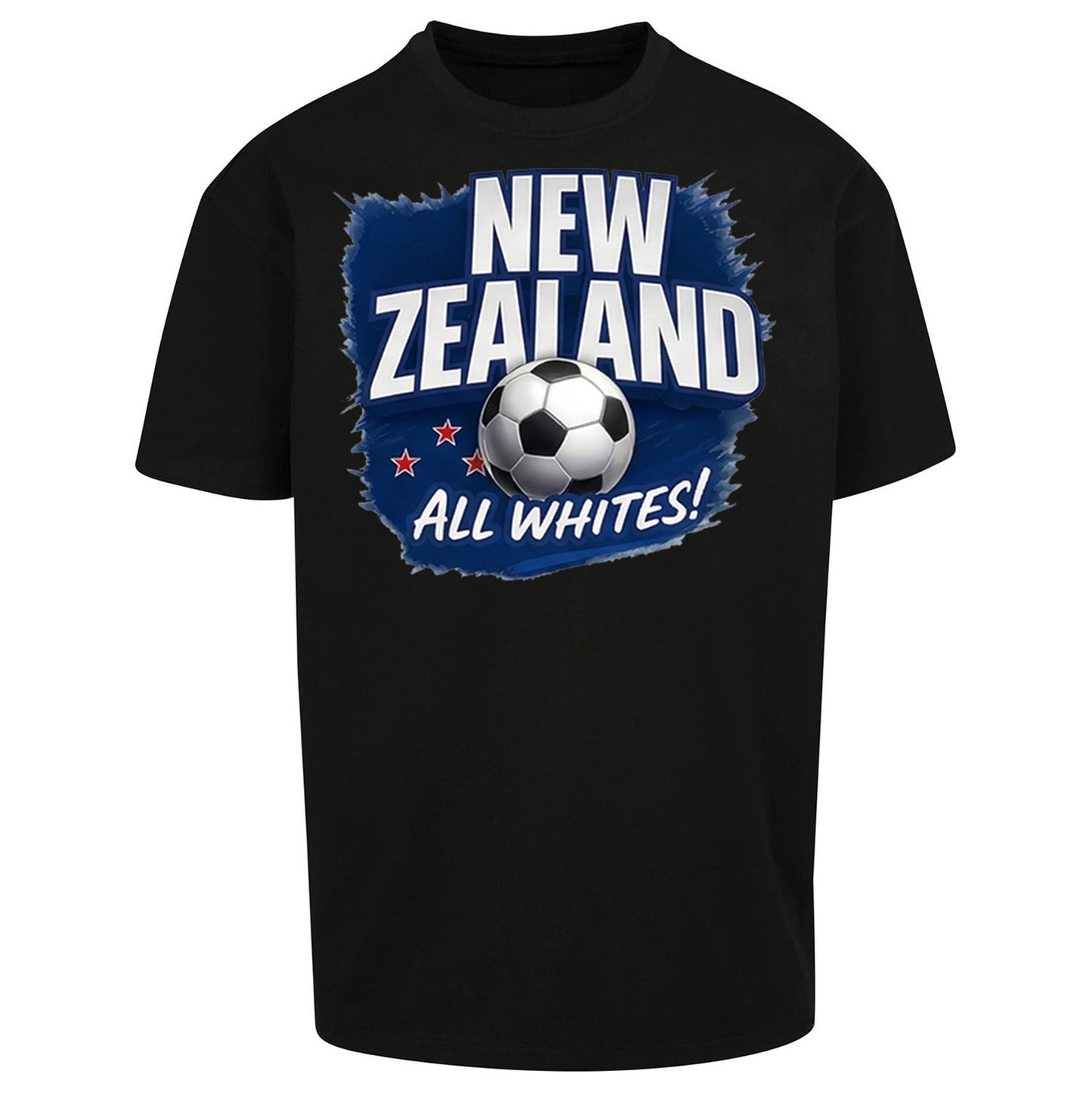 New Zealand Retro World Cup Oversized T Shirt