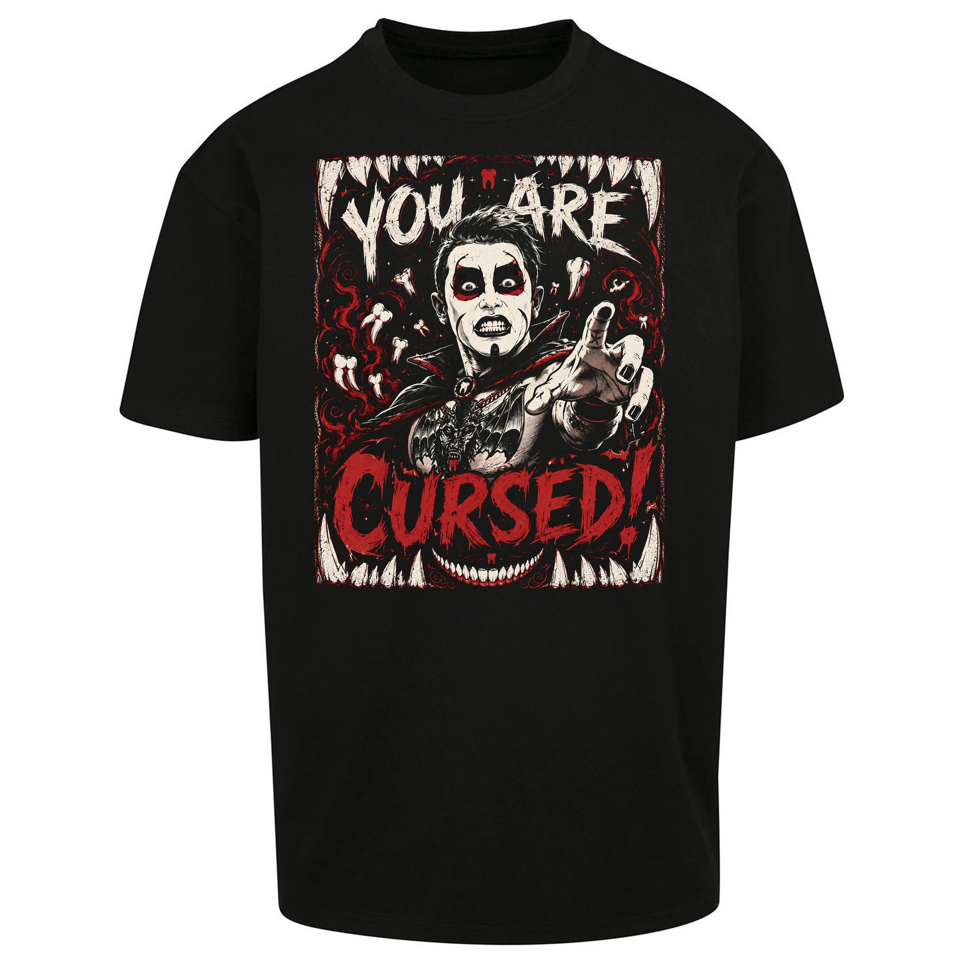 Danhausen You Are Cursed Pro Wrestling Oversized T Shirt 