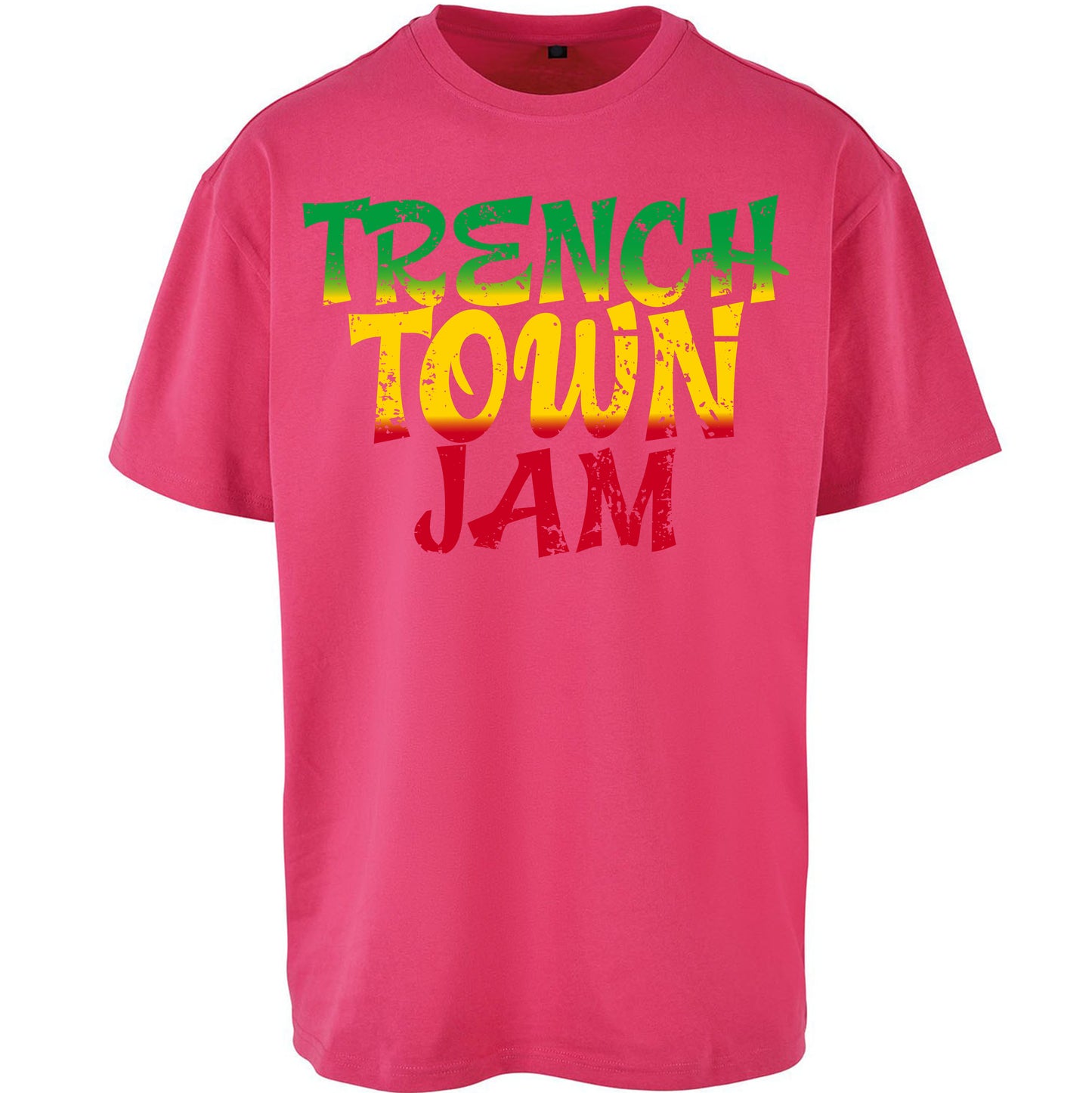 Trench Town Jamaica  Oversized T Shirt