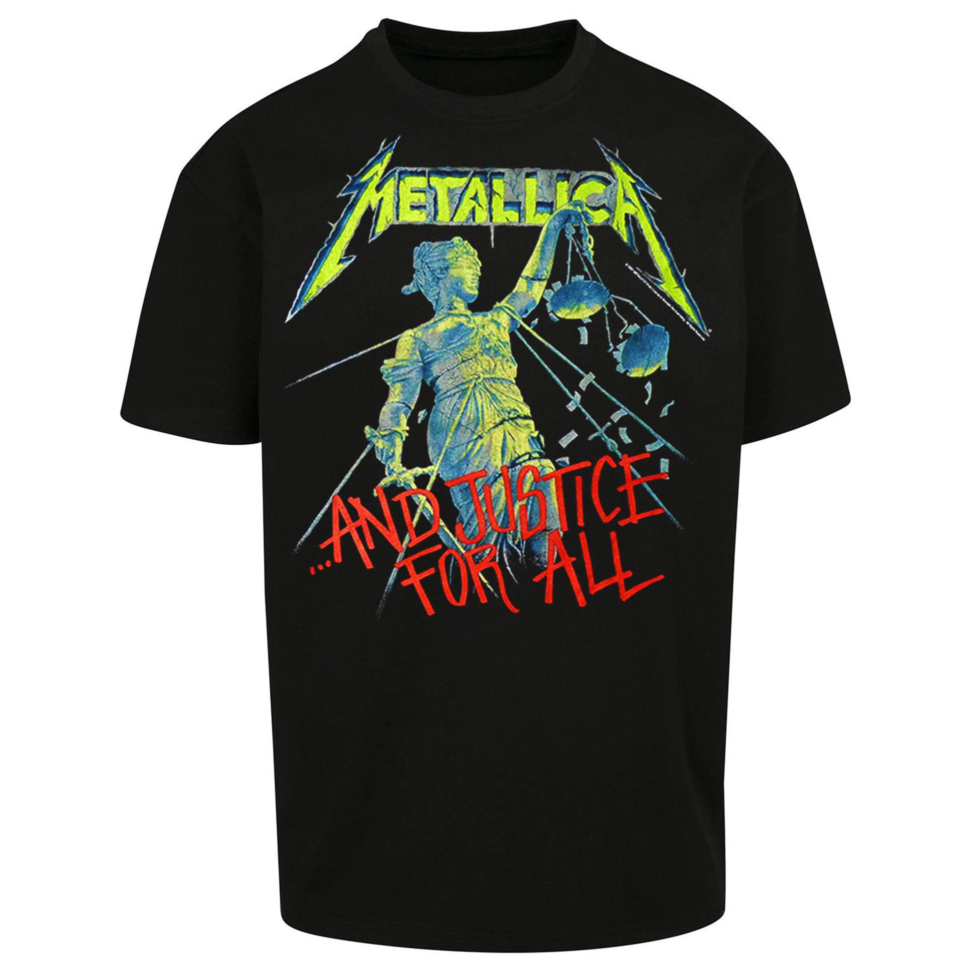 Metallica And Justice For All Oversized T Shirt