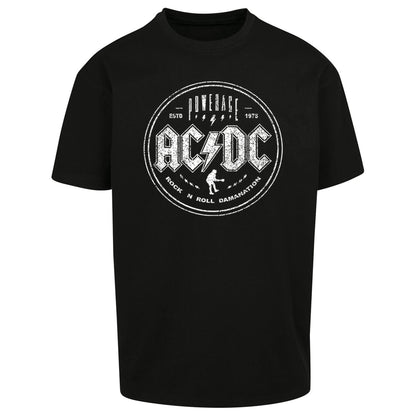 ACDC Rock N Roll Domination Oversized T Shirt