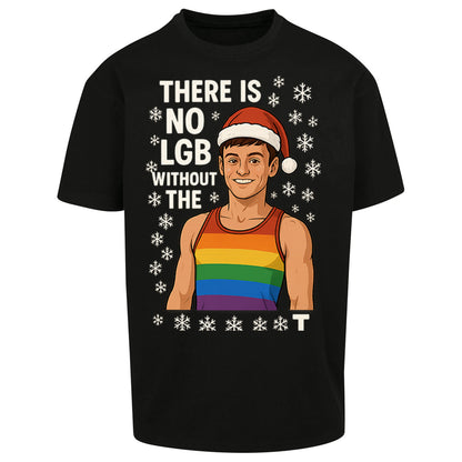 Tom Daley Christmas Oversized T Shirt 