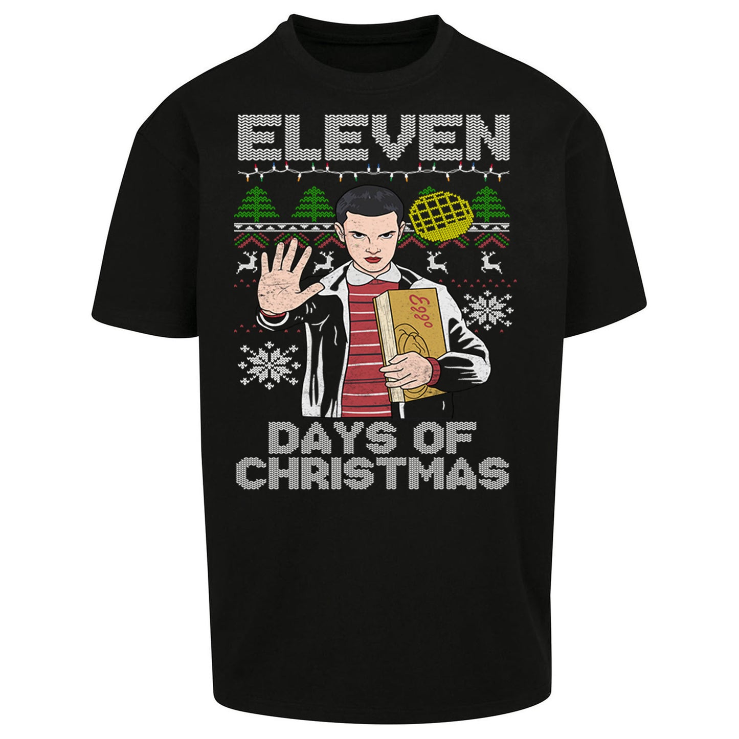 Eleven Christmas Oversized T Shirt