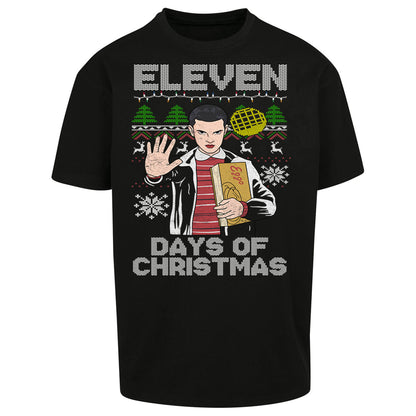 Eleven Christmas Oversized T Shirt