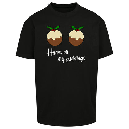 Christmas Puddings Oversized T Shirt