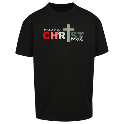 Christ Christmas Oversized T Shirt