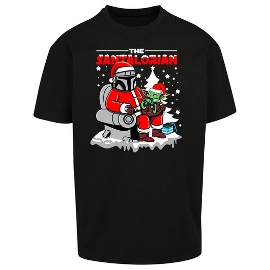 Mandalorian Christmas Oversized T Shirt