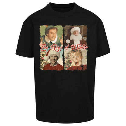 The Boys Of Winter Christmas - Oversized T Shirt