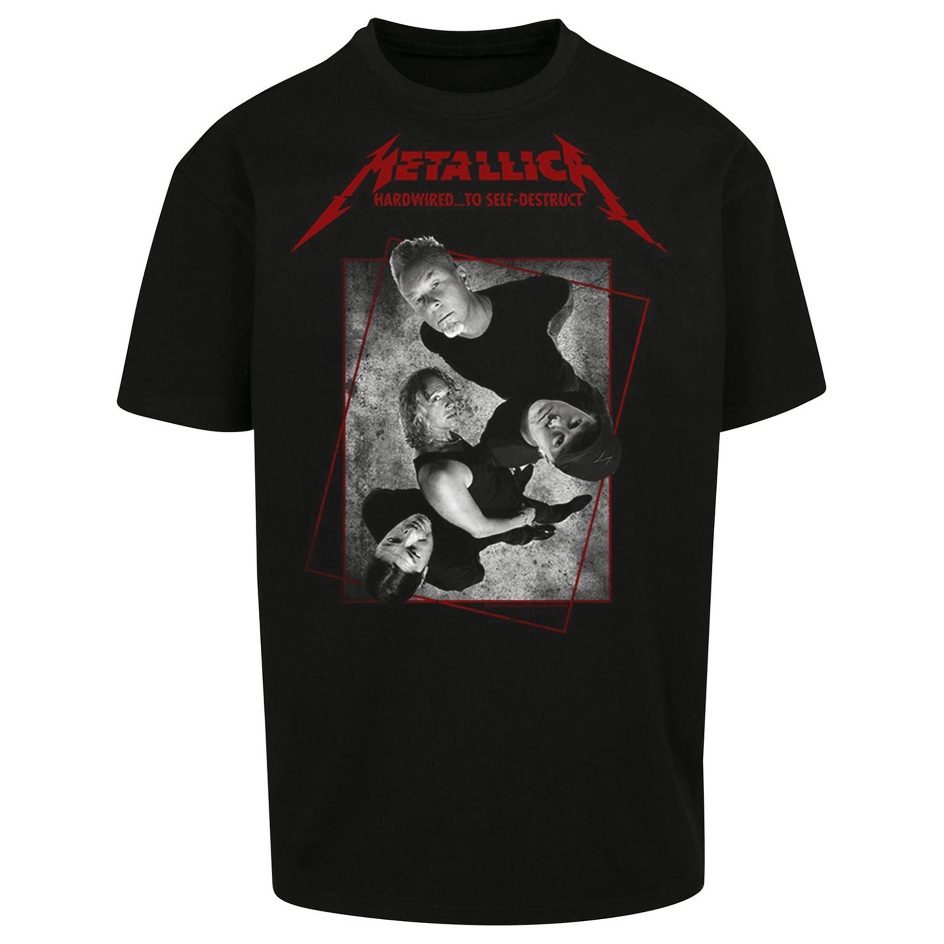 Metallica Songs Oversized T Shirt