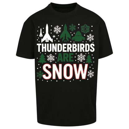 Thunderbirds Christmas Oversized T Shirt 