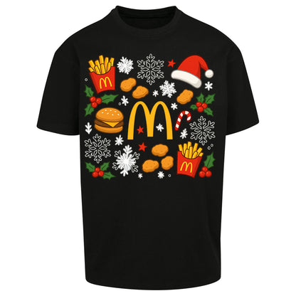 McDonalds Christmas Oversized T Shirt 