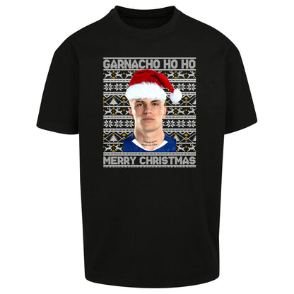 Garnacho Christmas Oversized T Shirt