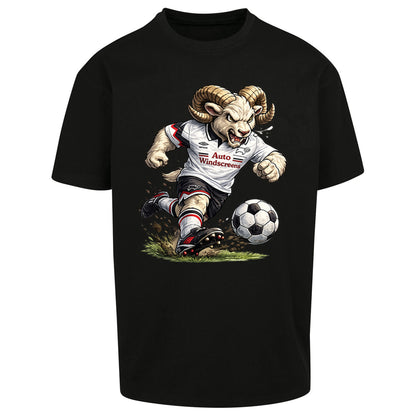 Old School Derby County Oversized T Shirt
