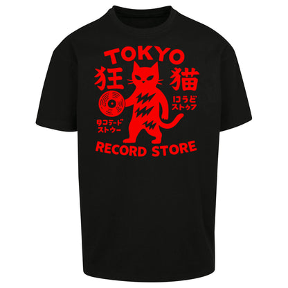 Tokyo Record Store Oversized T Shirt