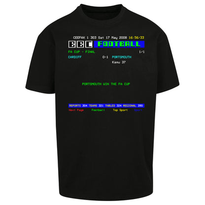 Portsmouth FA Cup Winners 2008 Oversized T Shirt
