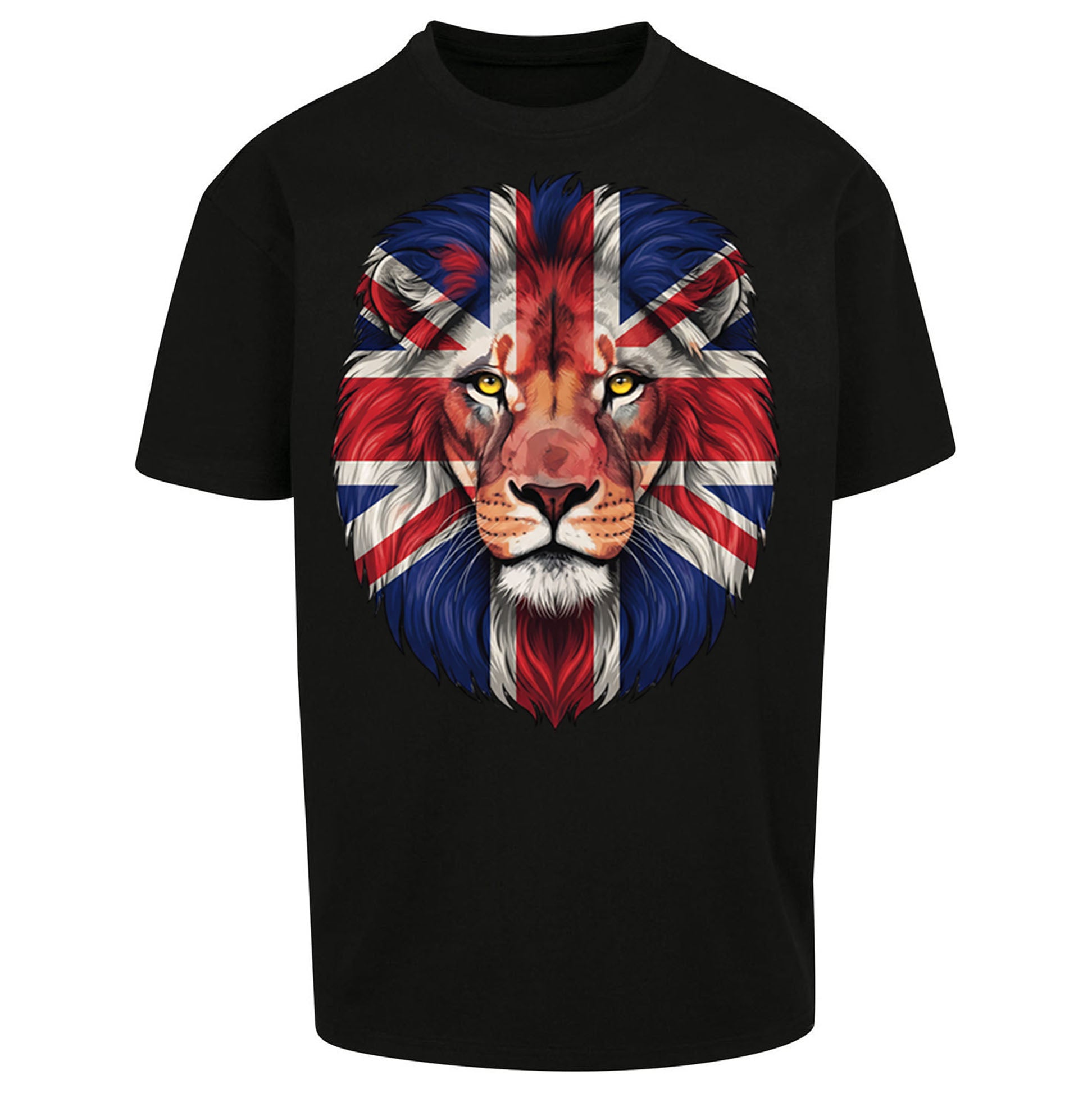 St George Flag Lion Oversized T Shirt 