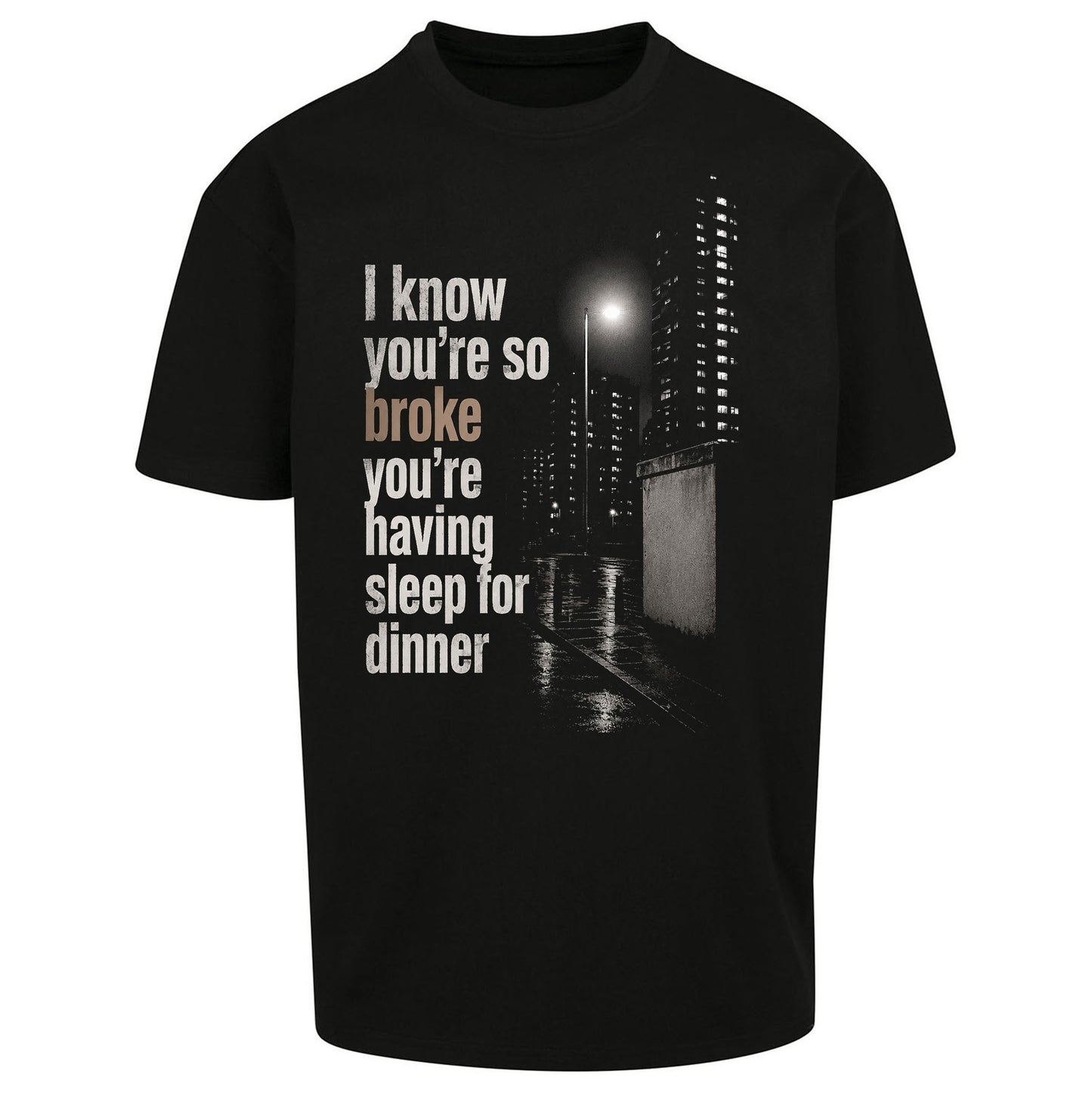 The Streets Band Tour Oversized T Shirt