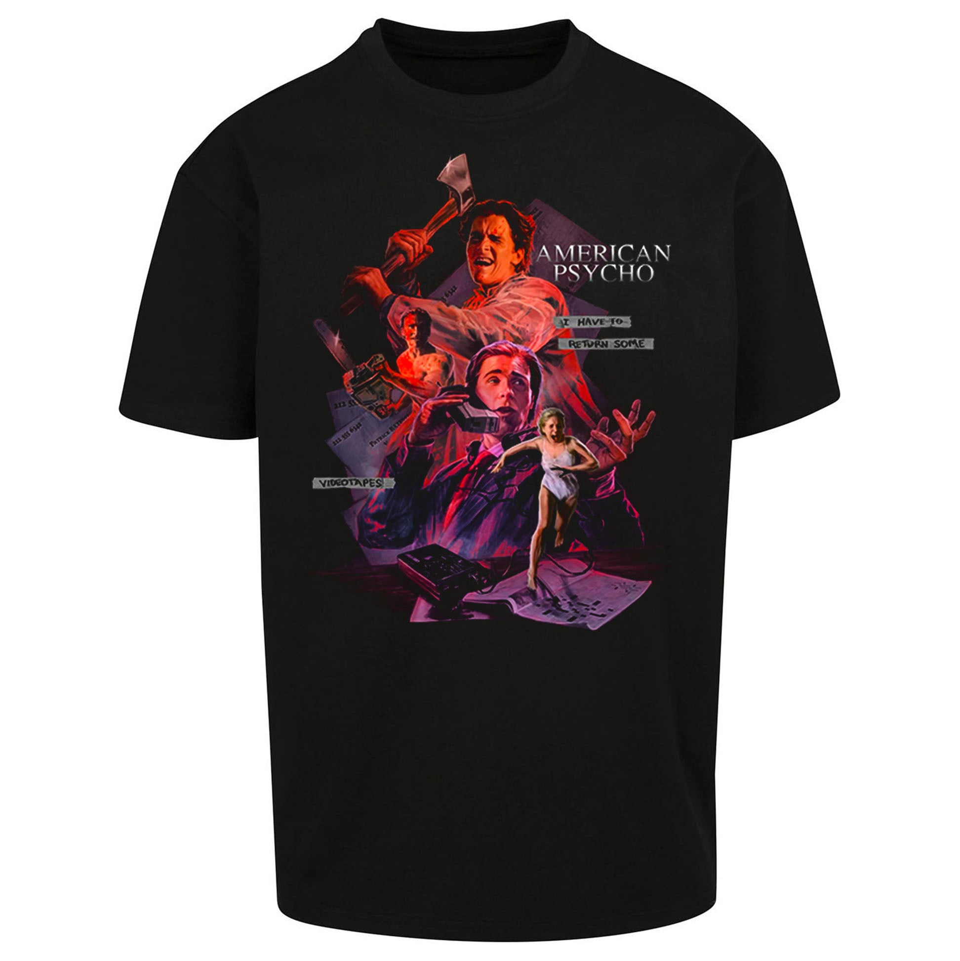 American Psycho Oversized T Shirt