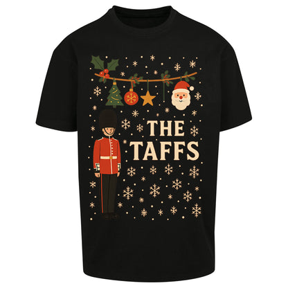 The Taffs Welsh Guards Christmas - Oversized T Shirt