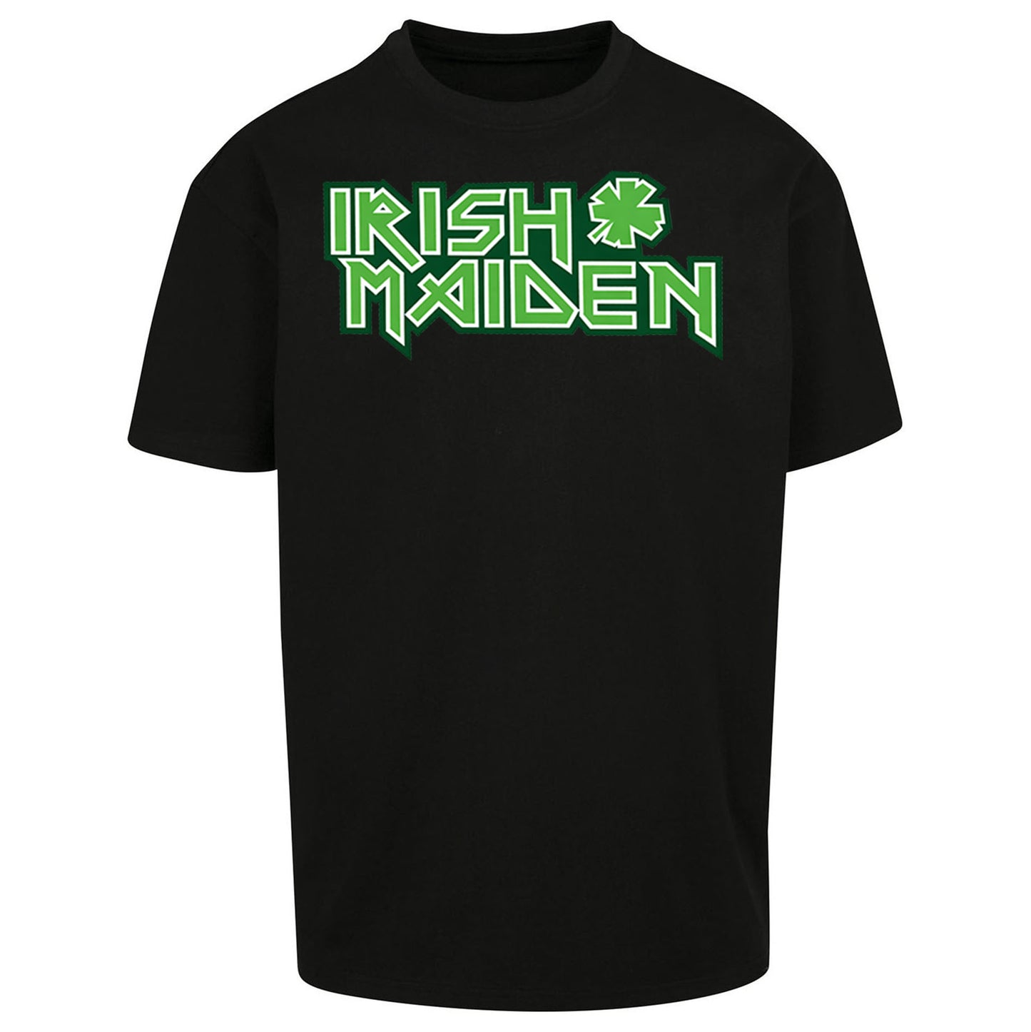 Irish Maiden St Patricks Day Oversized T Shirt 