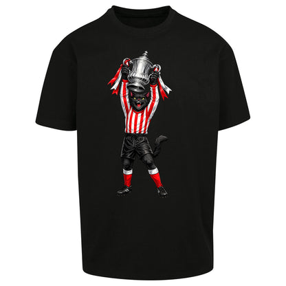 Sunderland FA Cup Winners 1972-1973 Oversized T Shirt