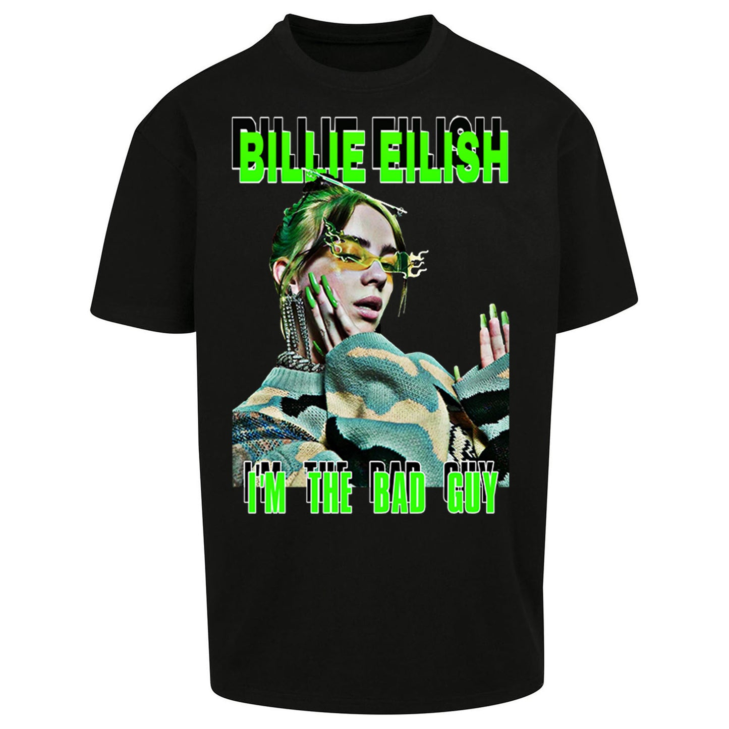 Billie Eilish Singer Oversized T Shirt