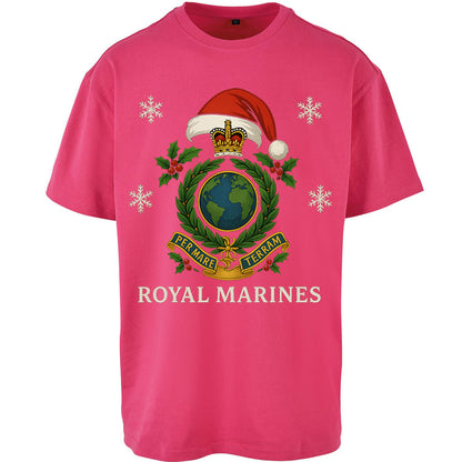 Royal Marines Christmas Oversized T Shirt