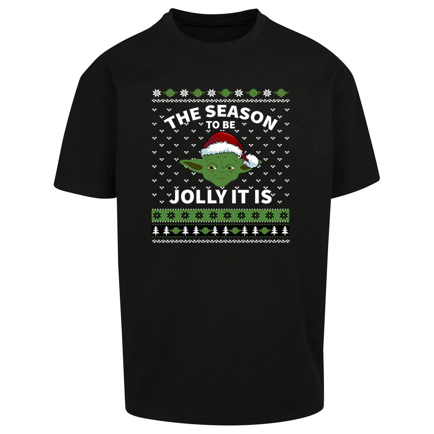 Yoda Christmas Oversized T Shirt