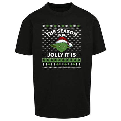 Yoda Christmas Oversized T Shirt