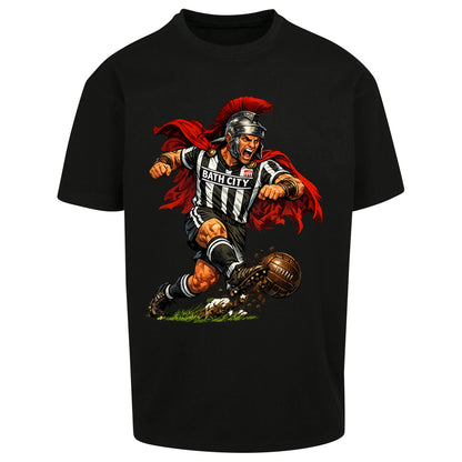 Retro Bath City Football Oversized T Shirt 