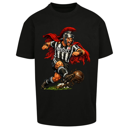 Retro Bath City Football Oversized T Shirt 