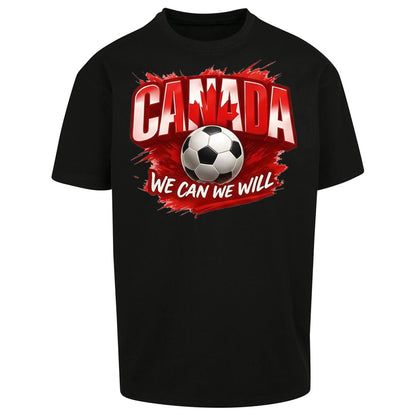 Canada Retro World Cup Oversized T Shirt