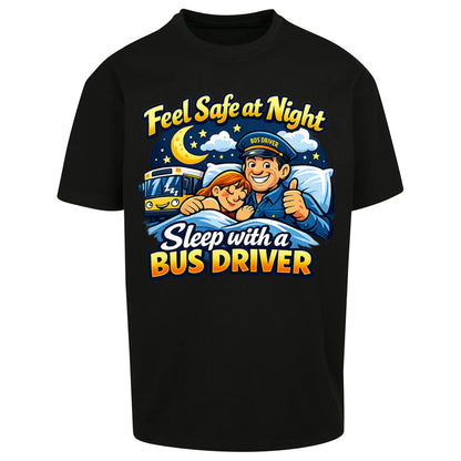 Bus Driver Job Title Oversized T Shirt