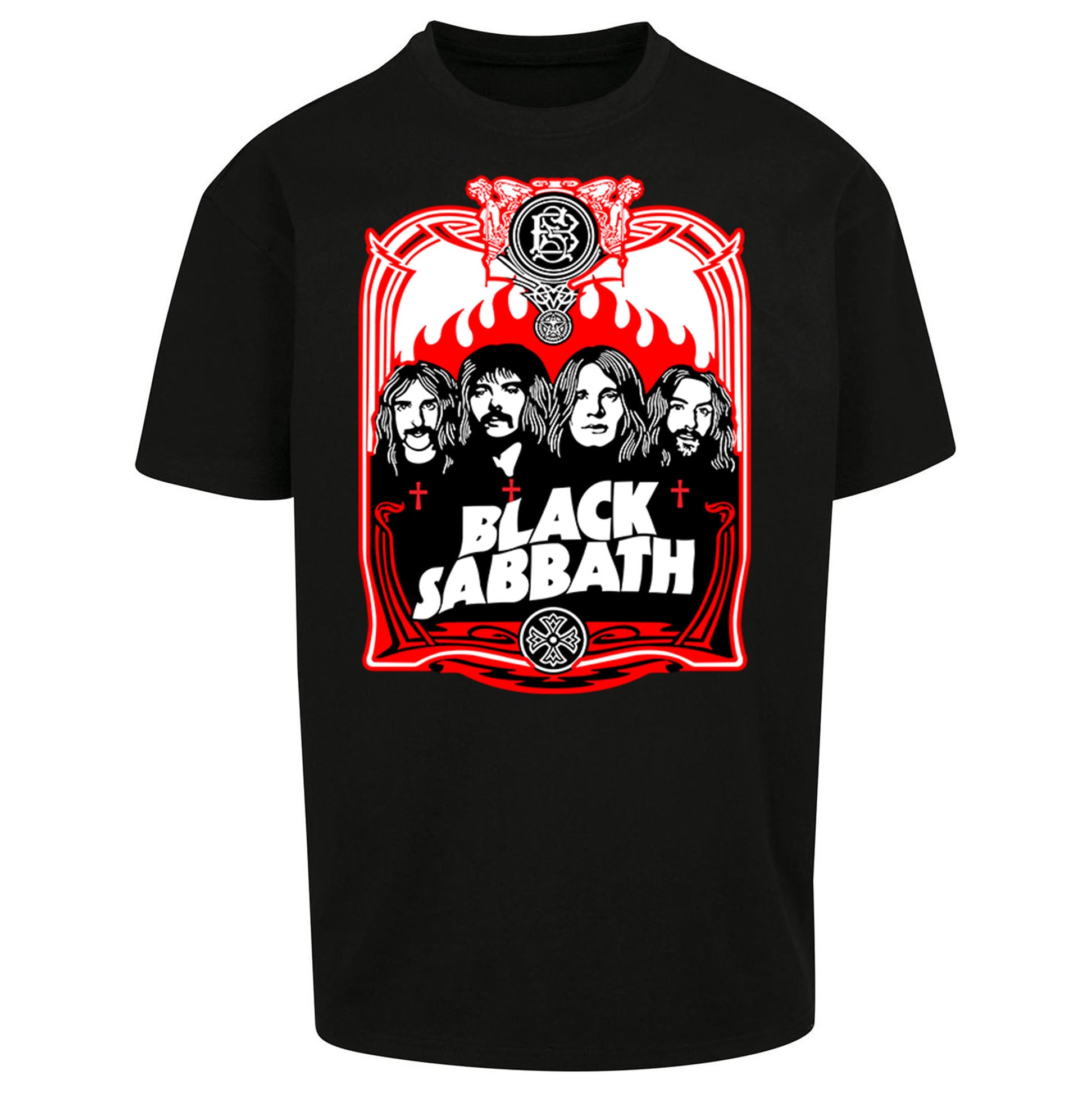 Black sabbath Band Oversized T Shirt 