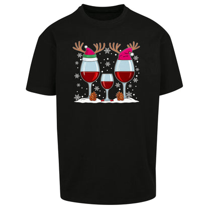 Red Wine Oversized T Shirt