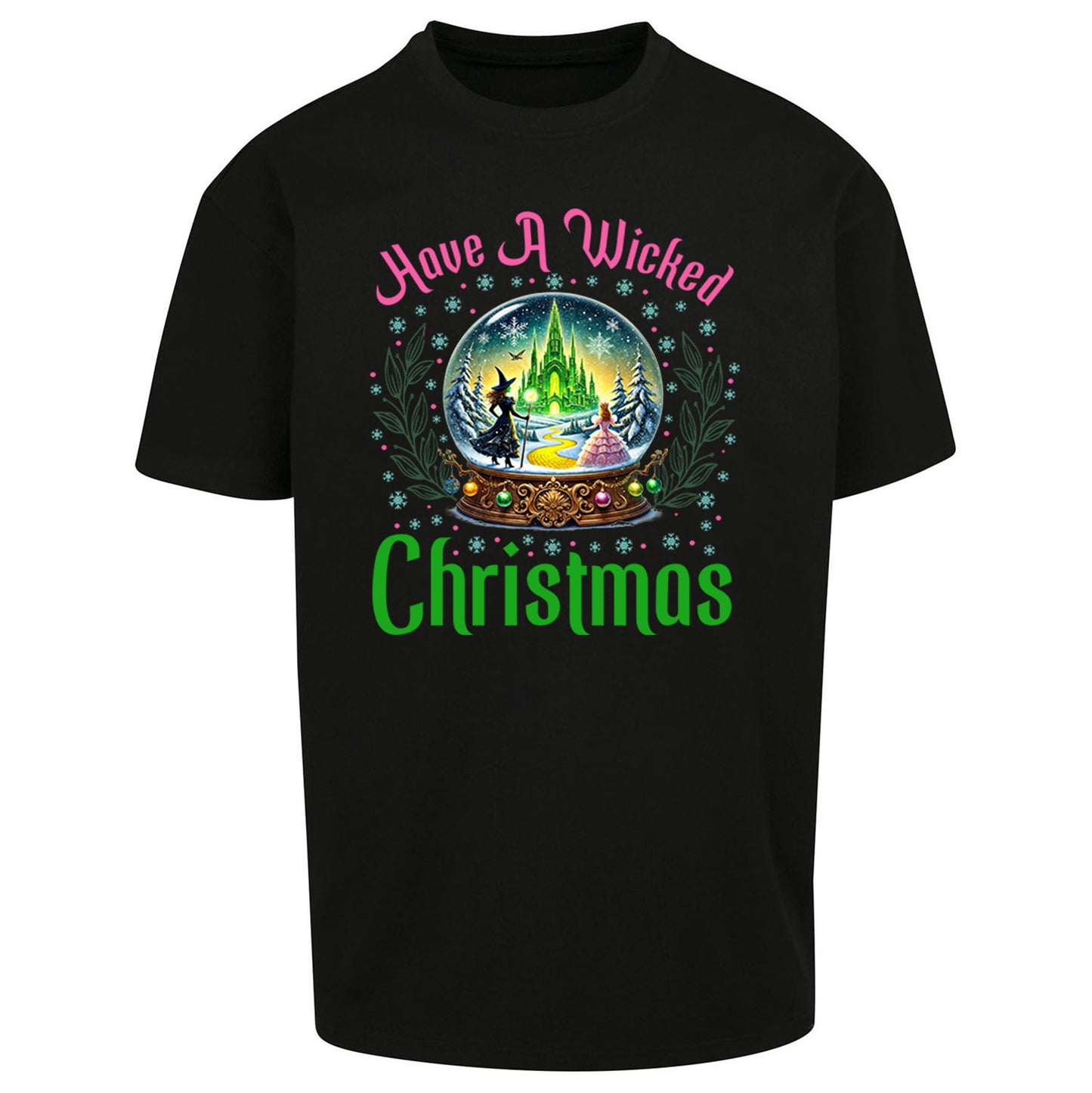 Have a Wicked Christmas Oversized T Shirt