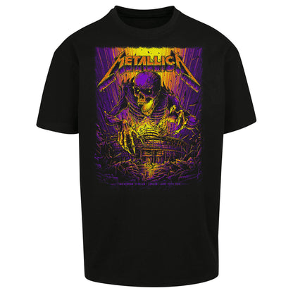 Metallica Twickenham Stadium Oversized T Shirt