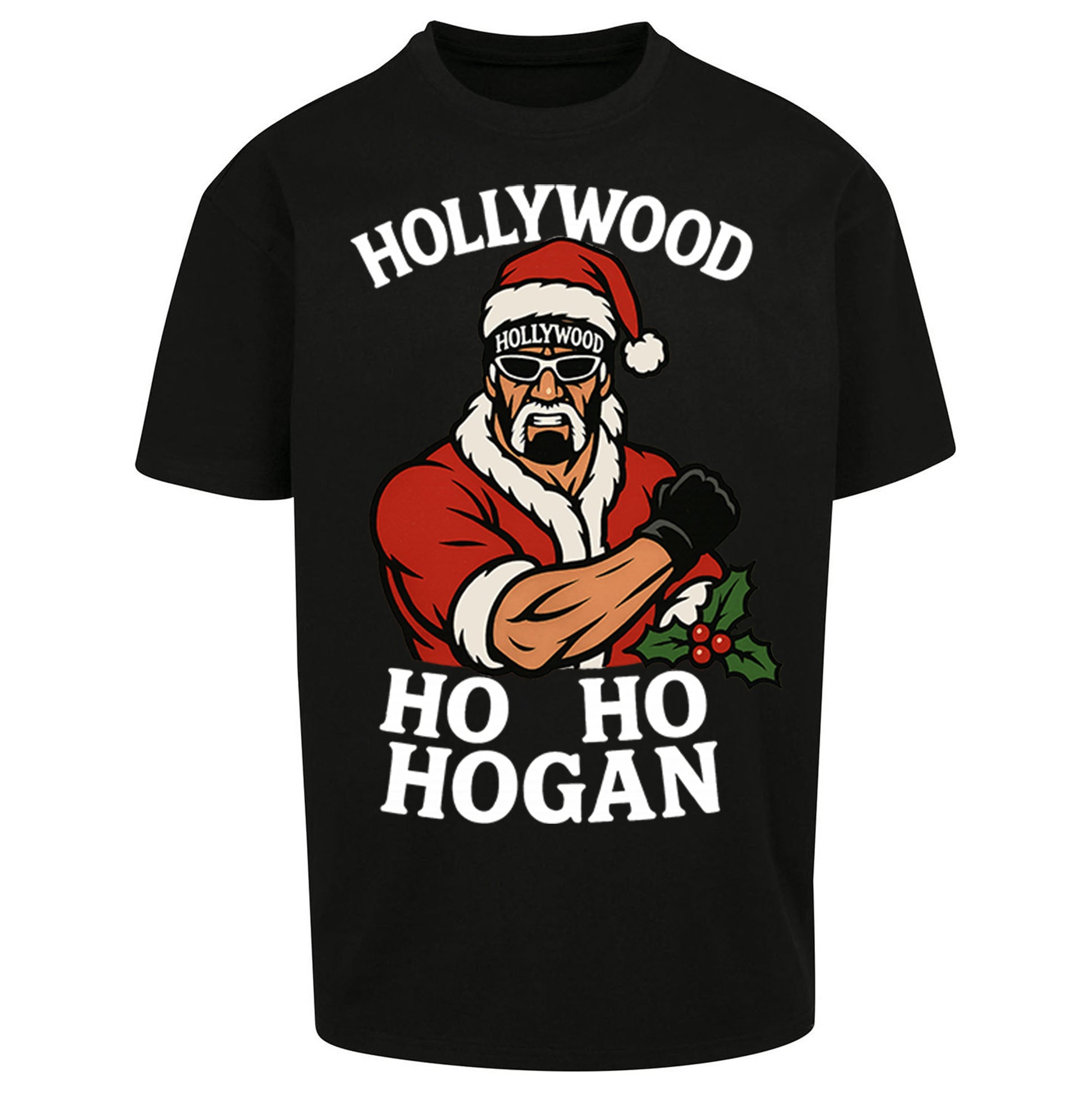 Hulk Hogan Christmas Oversized T Shirt