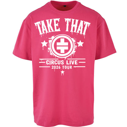 Take That Circus Tour 2026 Oversized T Shirt