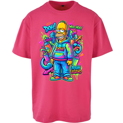 Homer Simpson Oversized T Shirt