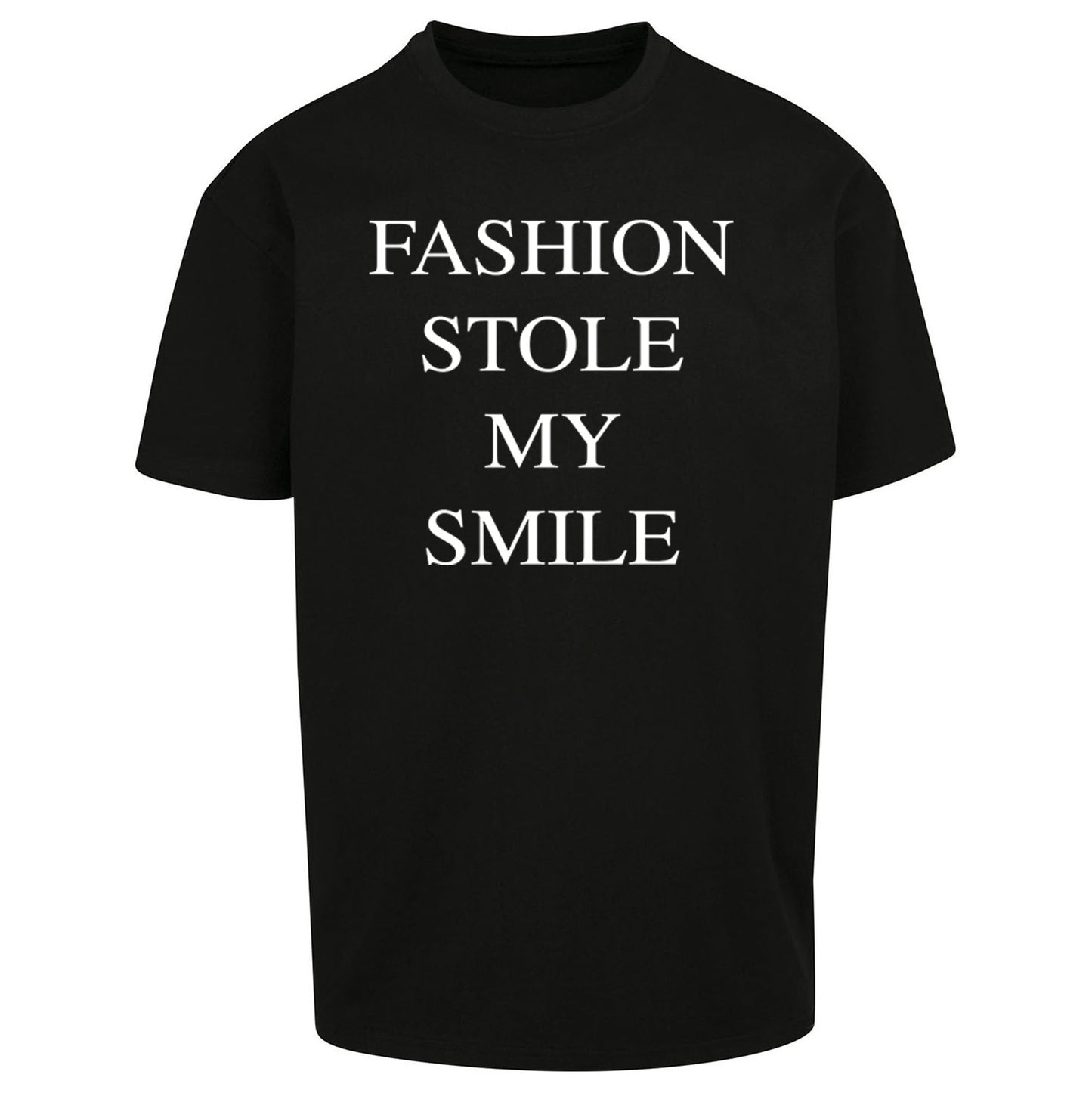 Fashion Stole My Smile Oversized T Shirt