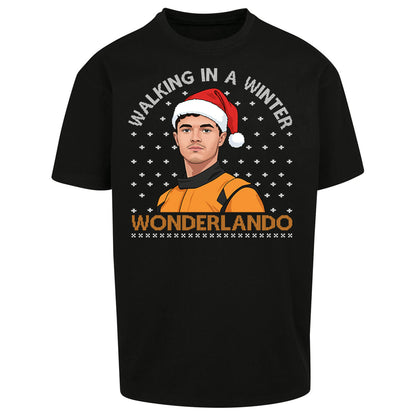 Lando Norris Christmas Oversized T Shirt 