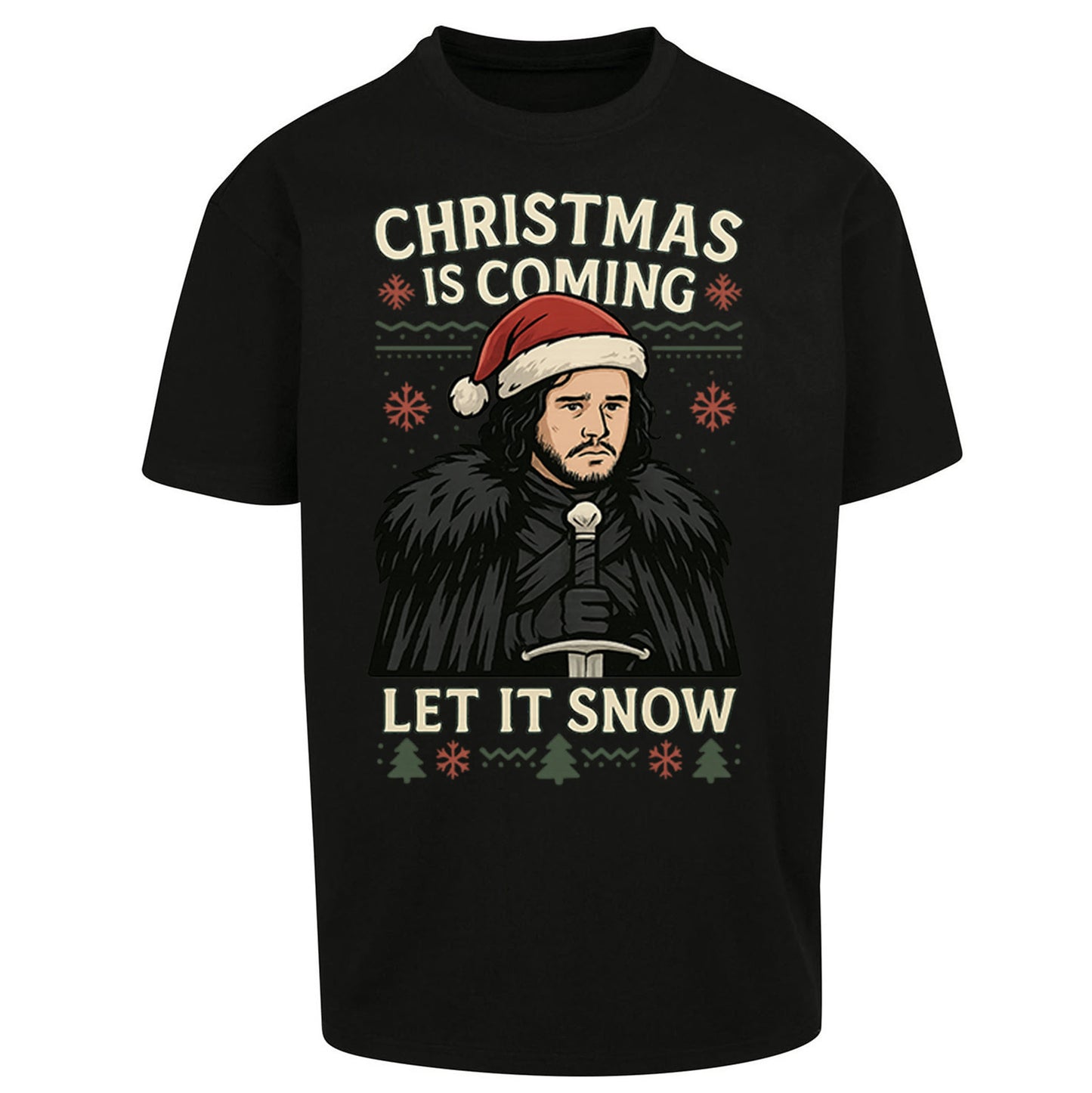 Game of Thrones Christmas Oversized T Shirt