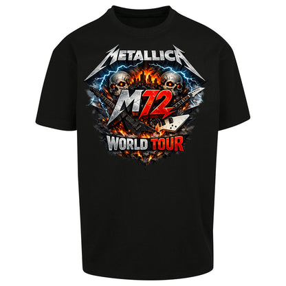 Metallica M72 World Tour Oversized T Shirt
