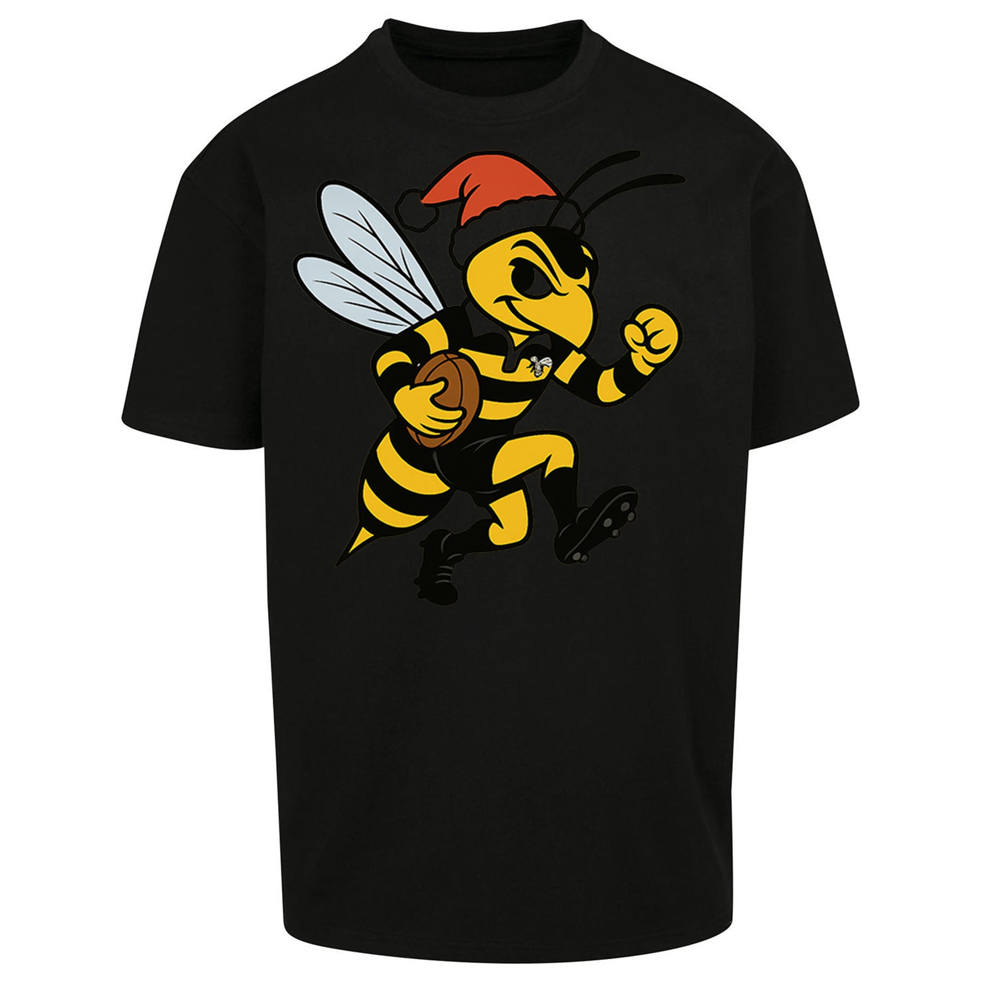 Wasps Rugby Christmas Oversized T Shirt
