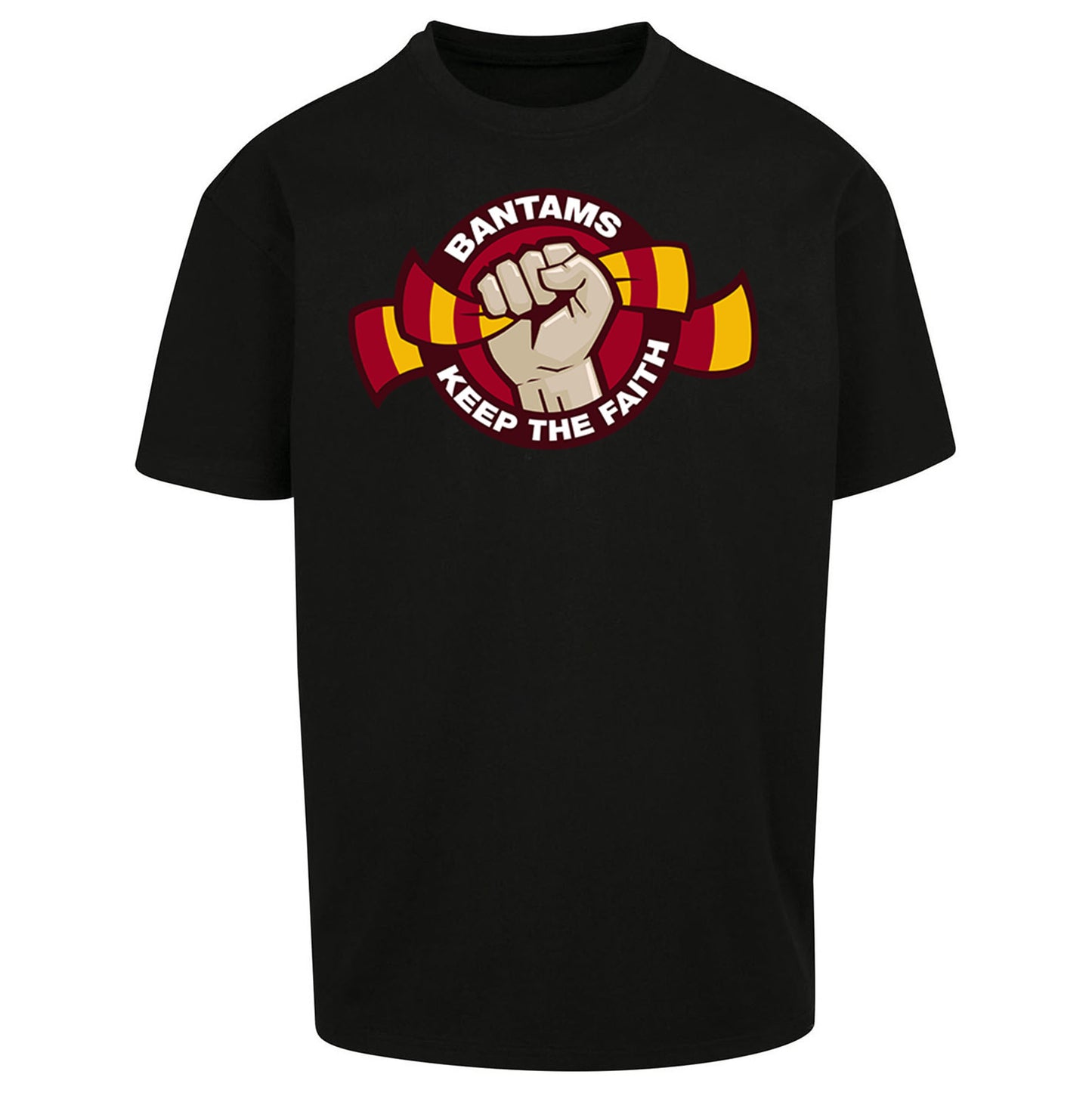 Bradford City Football Oversized T Shirt